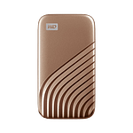 WD Passport 2TB USB 32 Gen 2 25 Dorado  SSD Externo