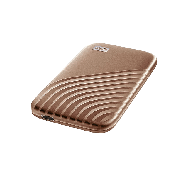 WD Passport 2TB USB 32 Gen 2 25 Dorado  SSD Externo
