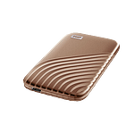 WD Passport 2TB USB 32 Gen 2 25 Dorado  SSD Externo