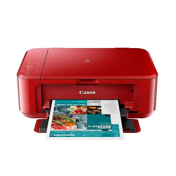 Canon PIXMA MG3650S Rojo  Multifunción inyección