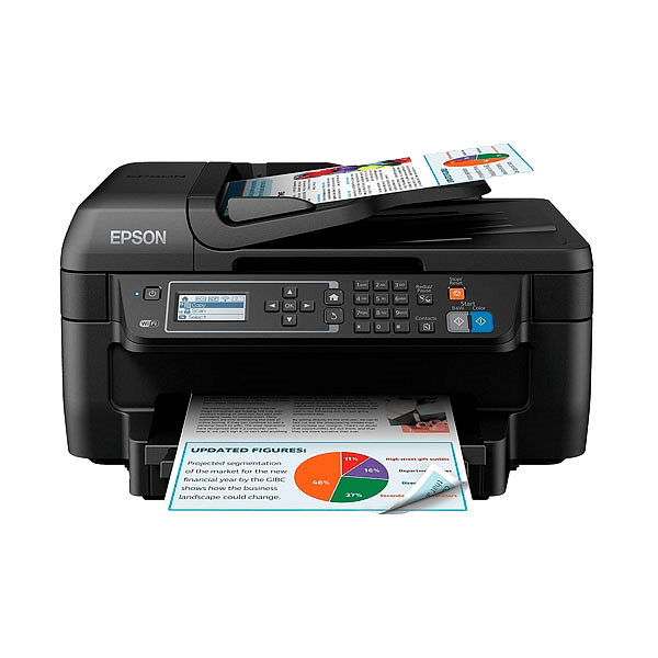 Multifuncion epson inyeccion wf2750dwf workforce fax a4