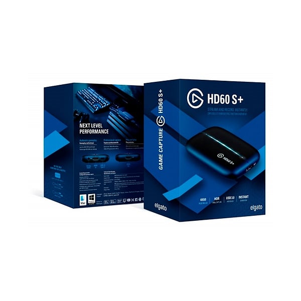 Elgato HD60 S 1080p60 HDR10  Capturadora de Vídeo