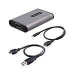 StarTechcom Capturadora Externa USB a HDMI Streaming UVC 4K 30Hz Win Mac