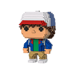 Figura POP 8 Bit Stranger Things Dustin Exclusive