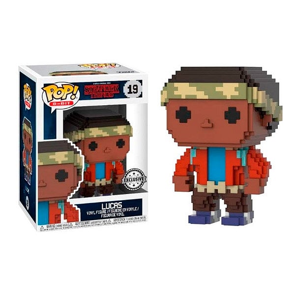 Figura POP 8 Bit Stranger Things Lucas Exclusive