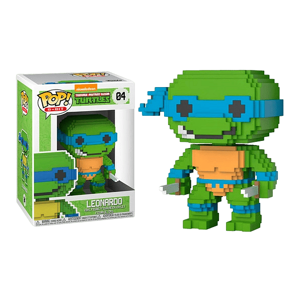 Figura POP 8Bit TMNT Teenage Mutant Ninja Turtles Leonardo