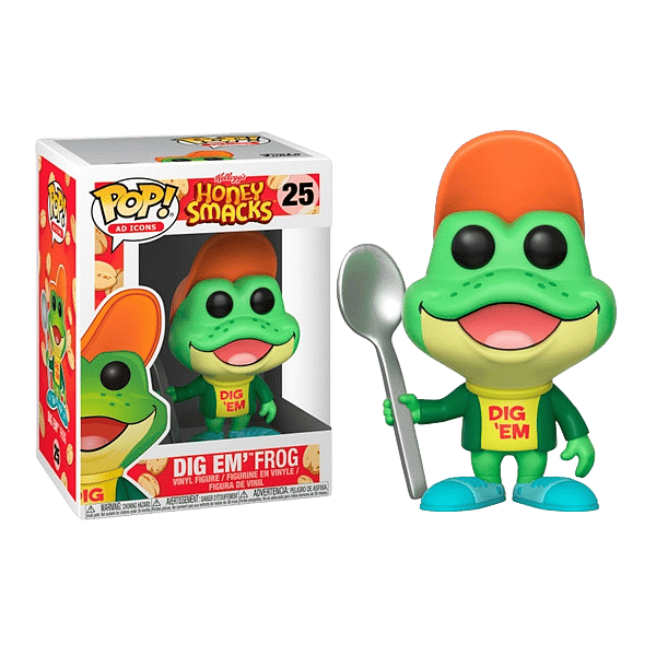 Figura POP Ad Icons Dig Em Frog