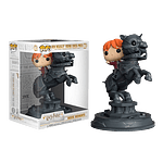 Figura Movie Moments Harry Potter Ron riding chess piece