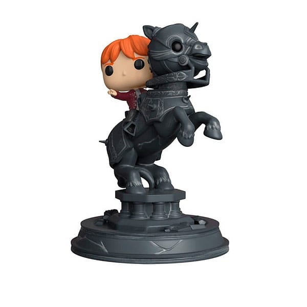 Figura Movie Moments Harry Potter Ron riding chess piece