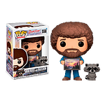 Figura POP Bob Ross with Raccoon