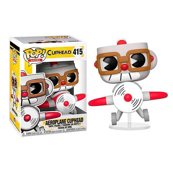 Figura POP Cuphead Aeroplane Cuphead