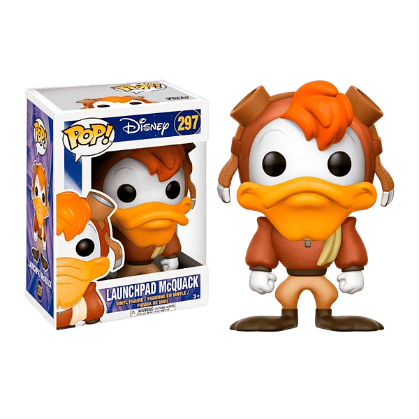 Figura POP Darkwing Duck Launchpad McQuak