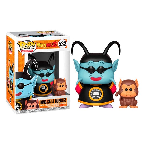 Figura POP Dragon Ball Z King Kai amp Bubbles Serie 5