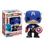 Figura Vinyl POP Marvel Captain America 2017 Exclusive