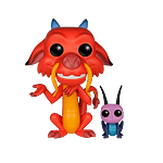 Figura POP Disney Mulan Mushu amp Cricket