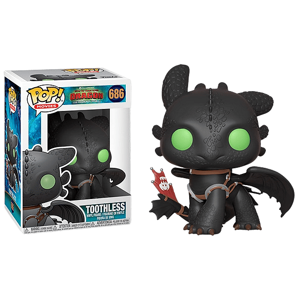 Funko POP Cómo Entrenar a tu Dragón 3 Desdentao Toothless