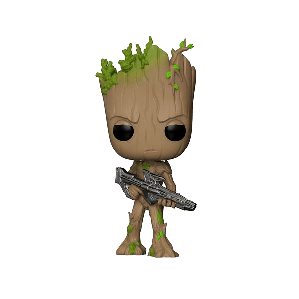 Figura POP Marvel Avengers Infinity War Teen Groot with Gun