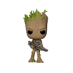 Figura POP Marvel Avengers Infinity War Teen Groot with Gun Figura POP Marvel Avengers Infinity War Teen Groot with Gun