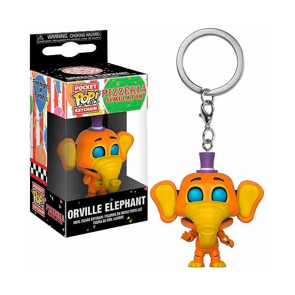 Llavero Pocket POP Five Nights al Freddys 6 Orville Elephant