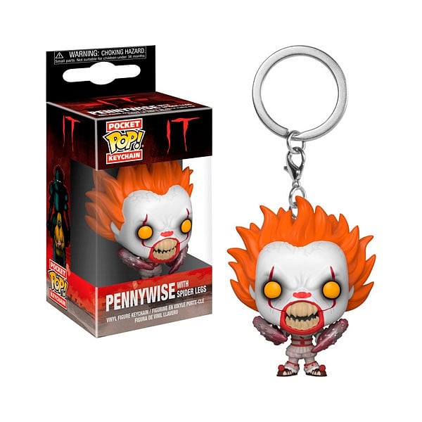Llavero Pocket POP It Pennywise Spider Legs
