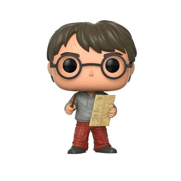 Figura POP Harry Potter Harry con mapa del merodeador