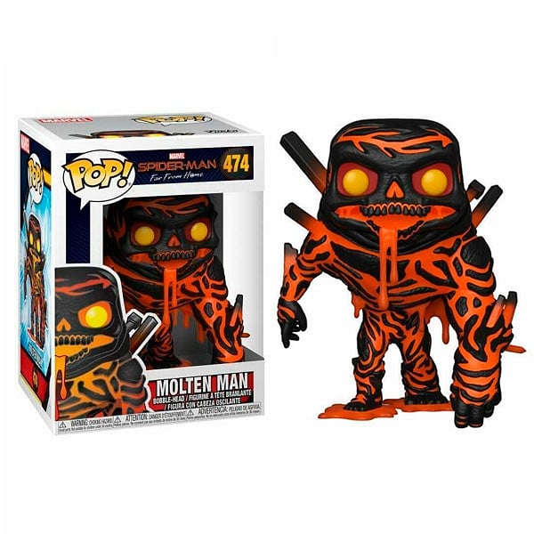 Figura POP Marvel Spiderman Far From Home MoltenMan