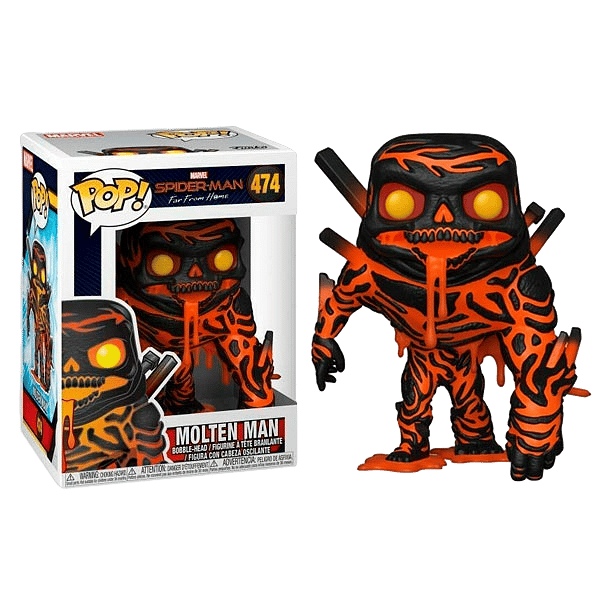 Figura POP Marvel Spiderman Far From Home MoltenMan