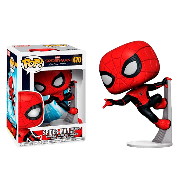 Funko POP Marvel Spiderman Far From Home Spiderman Upgraded