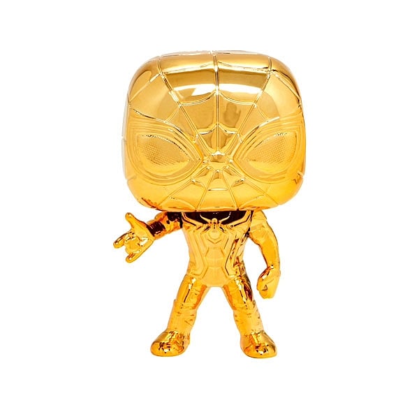 Figura POP Marvel Studios 10 Iron Spiderman Chrome