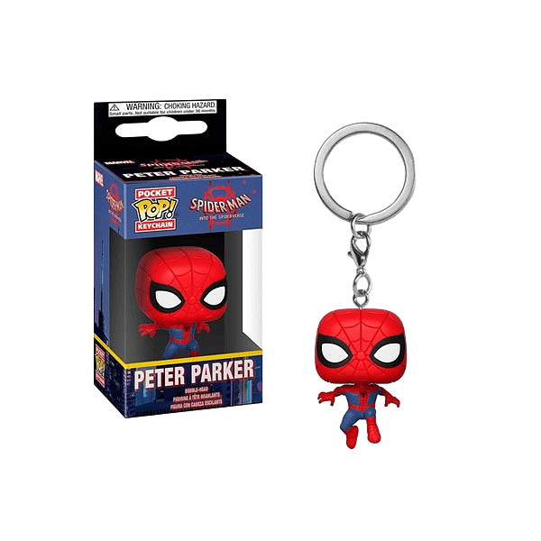 Llavero Pocket POP Marvel Animated Spiderman Peter Parker