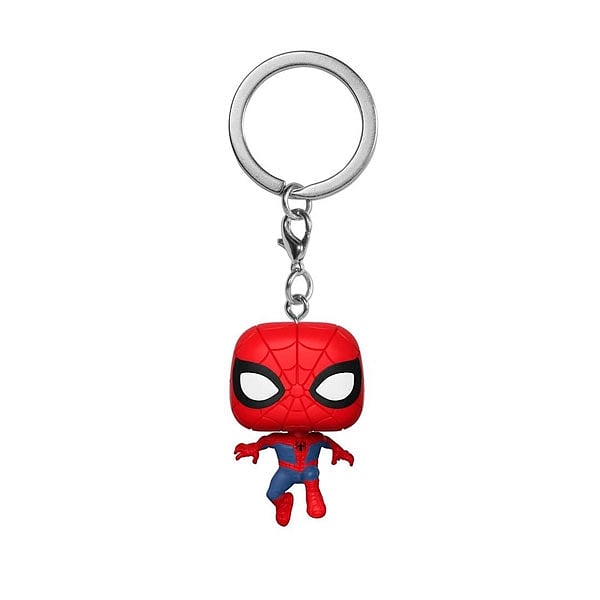 Llavero Pocket POP Marvel Animated Spiderman Peter Parker