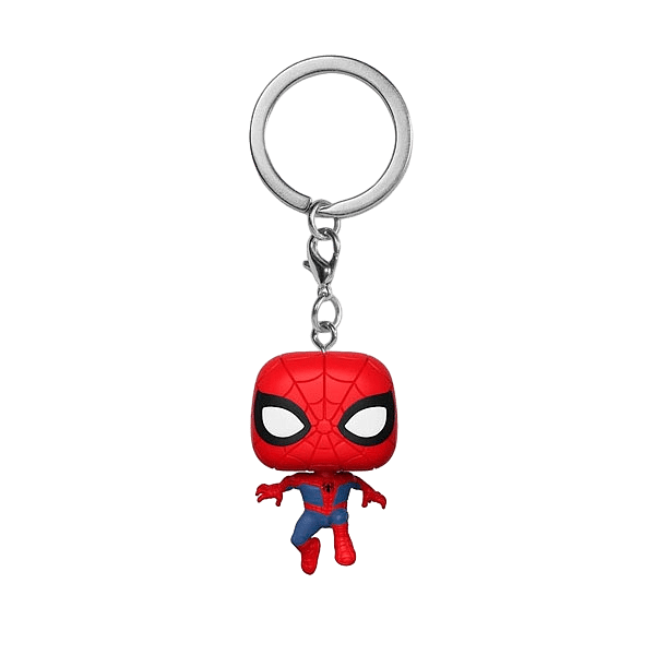 Llavero Pocket POP Marvel Animated Spiderman Peter Parker