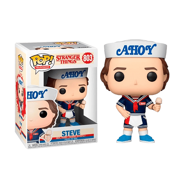 Figura POP Stranger Things 3 Steve with Hat and Ice Cream
