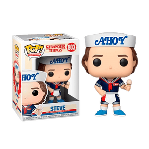 Figura POP Stranger Things 3 Steve with Hat and Ice Cream