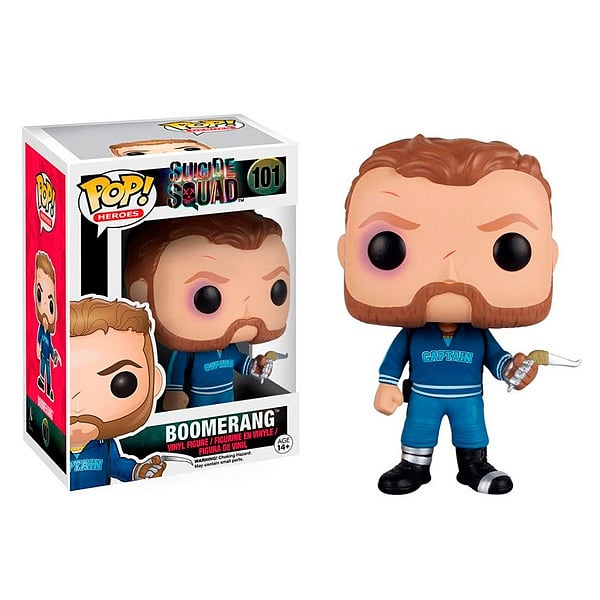 Figura POP DC Comics Escuadron Suicida Boomerang