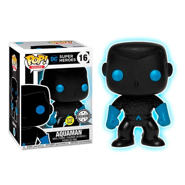 Figura POP DC Comics Justice League Aquaman Silhouette Excl