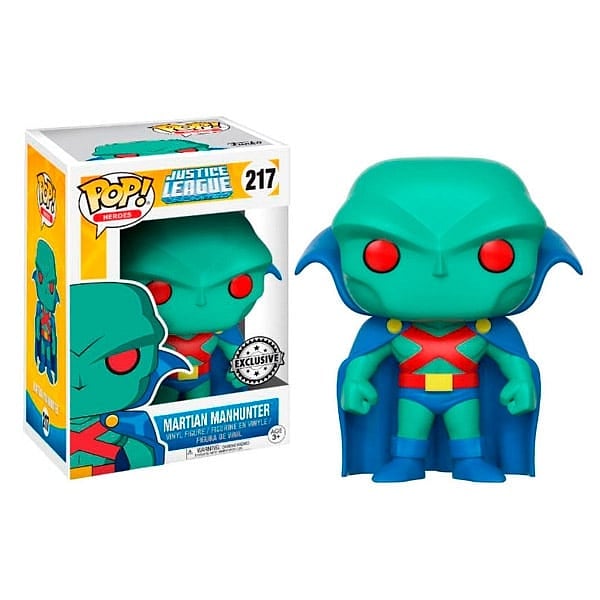 Figura POP DC Comics Justice League Martian Manhunter Excl