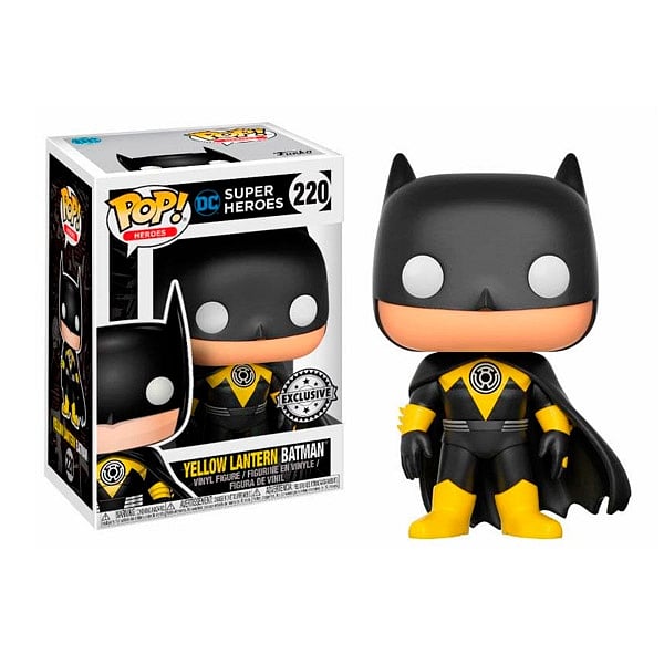 Figura POP DC Comics Yellow Lantern Batman Exclusive