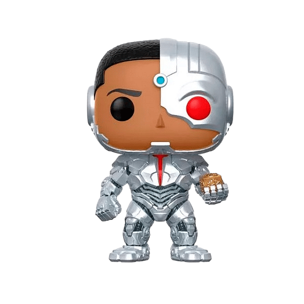 Figura POP DC Justice League Cyborg with Mother Box Excl