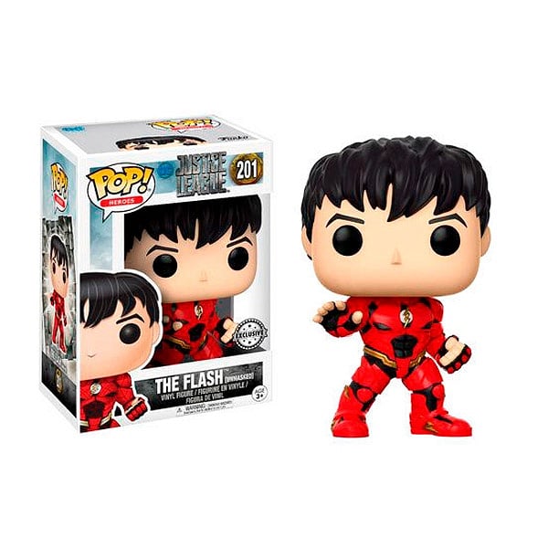 Figura POP DC Justice League Unmasked Flash Exclusive