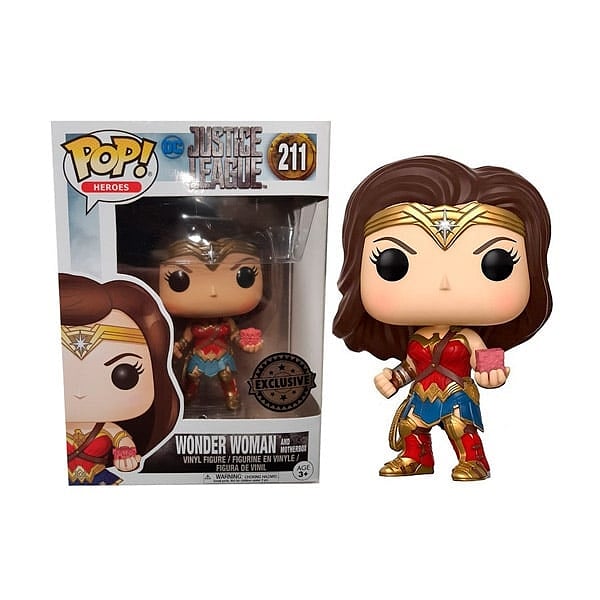 Figura POP DC Justice League Wonder Woman Exclusive