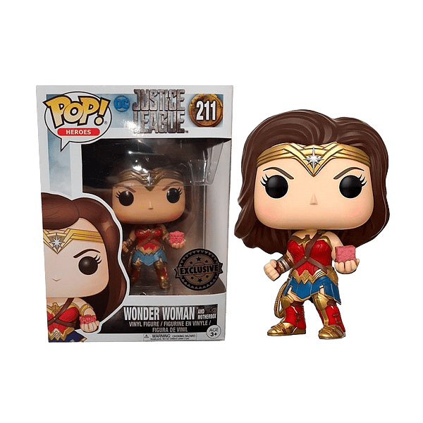 Figura POP DC Justice League Wonder Woman Exclusive