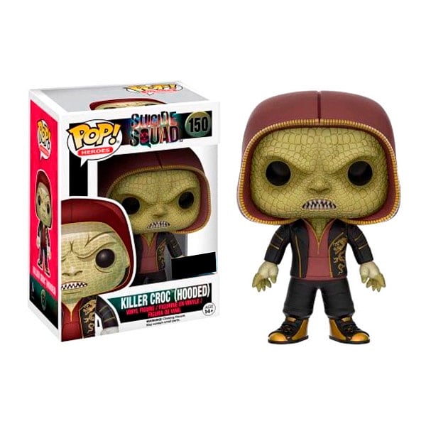 Figura POP DC Suicide Squad Killer Croc Hooded Exclusive
