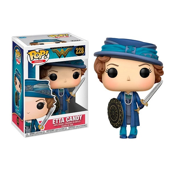 Figura POP DC Wonder Woman Etta Candy with sword amp shield
