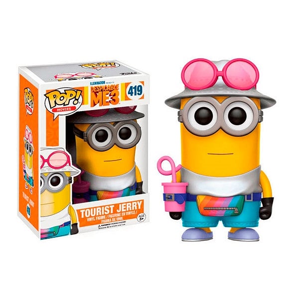 Figura POP Despicable Me 3 Minions Tourist Jerry