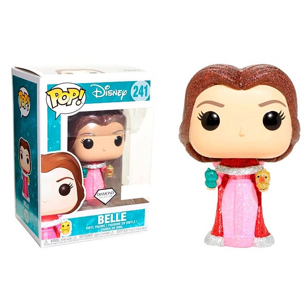 Figura POP Disney Beauty amp The Beast Belle with Birds Glitt