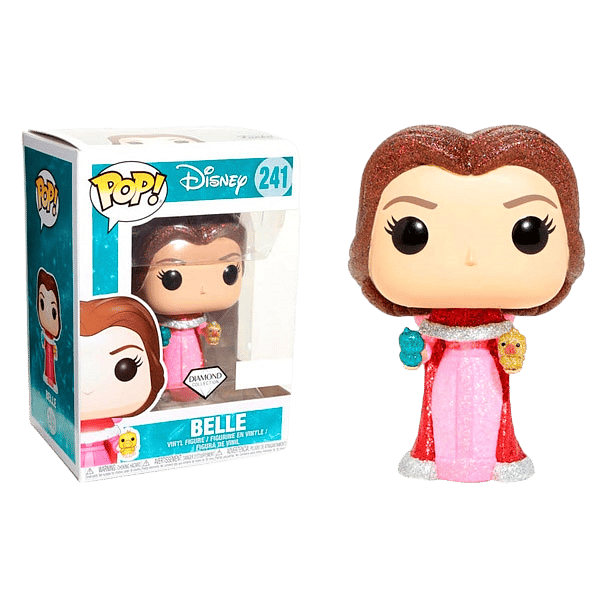 Figura POP Disney Beauty amp The Beast Belle with Birds Glitt