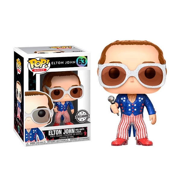 Figura POP Elton John Glitter Exclusive