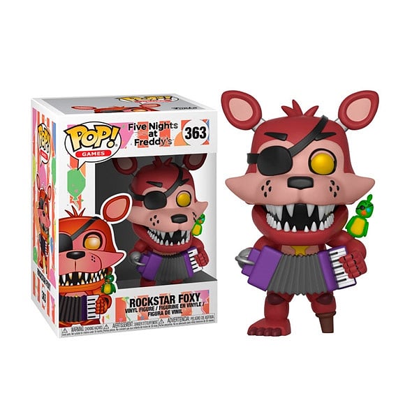 Figura POP Five Nights al Freddys 6 Pizza Sim Rockstar Foxy