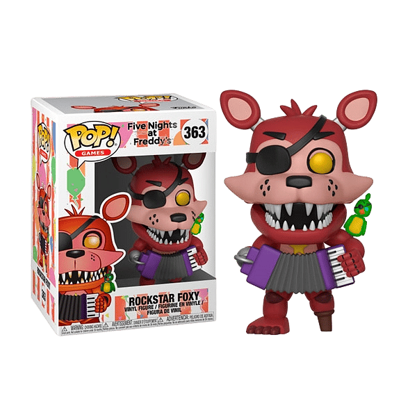 Figura POP Five Nights al Freddys 6 Pizza Sim Rockstar Foxy